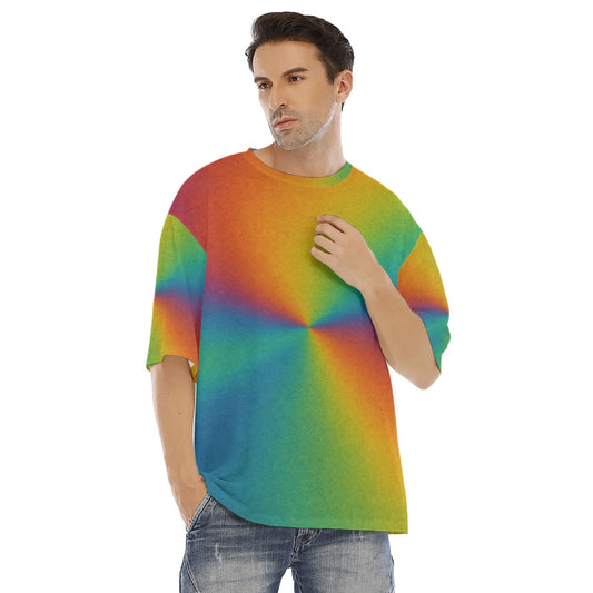 Men's Drop Shoulder T-shirt With Short Sleeve