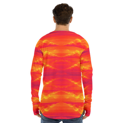 Men's Fingerless Long Sleeve T-shirt