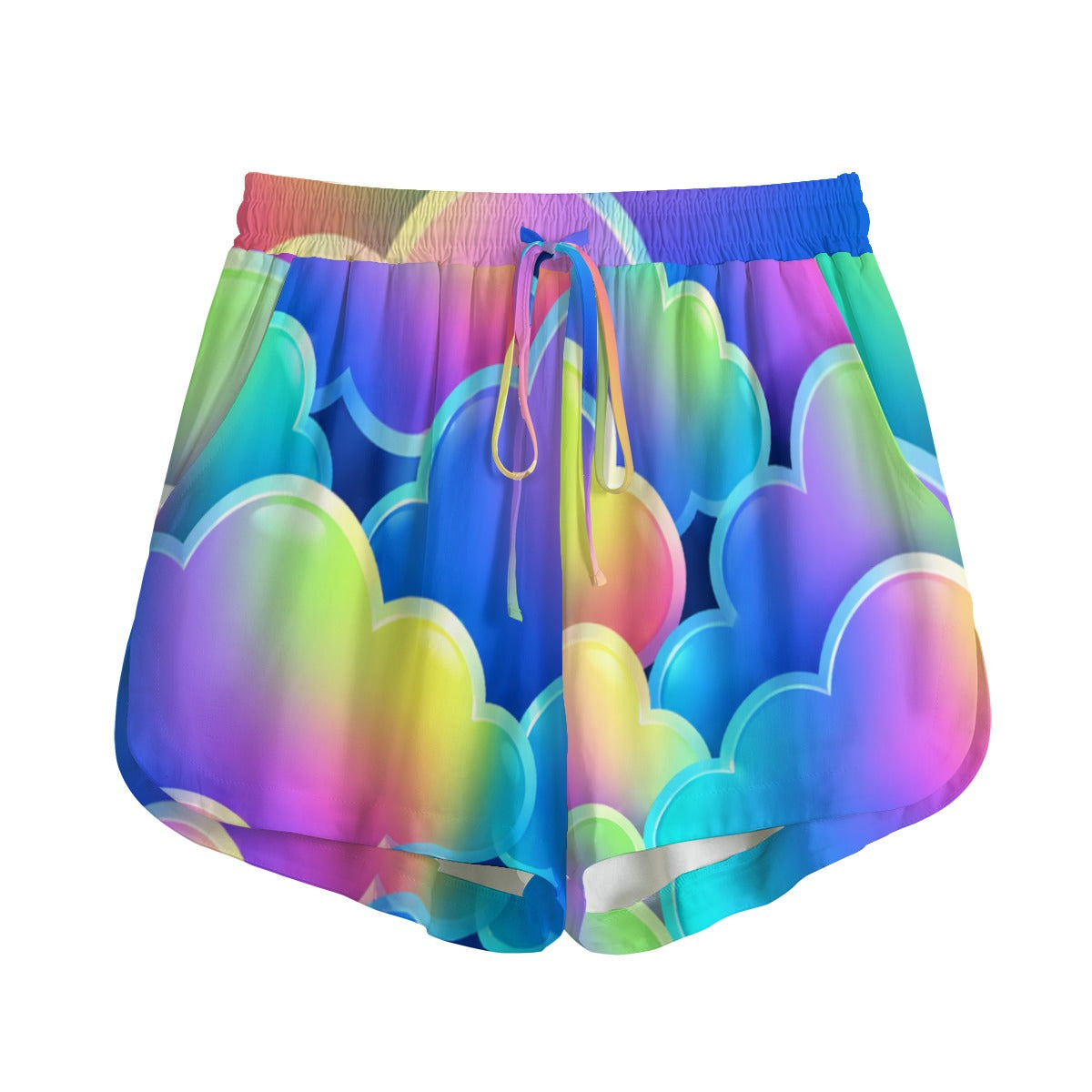 Women's Shorts With Drawstring | Rayon