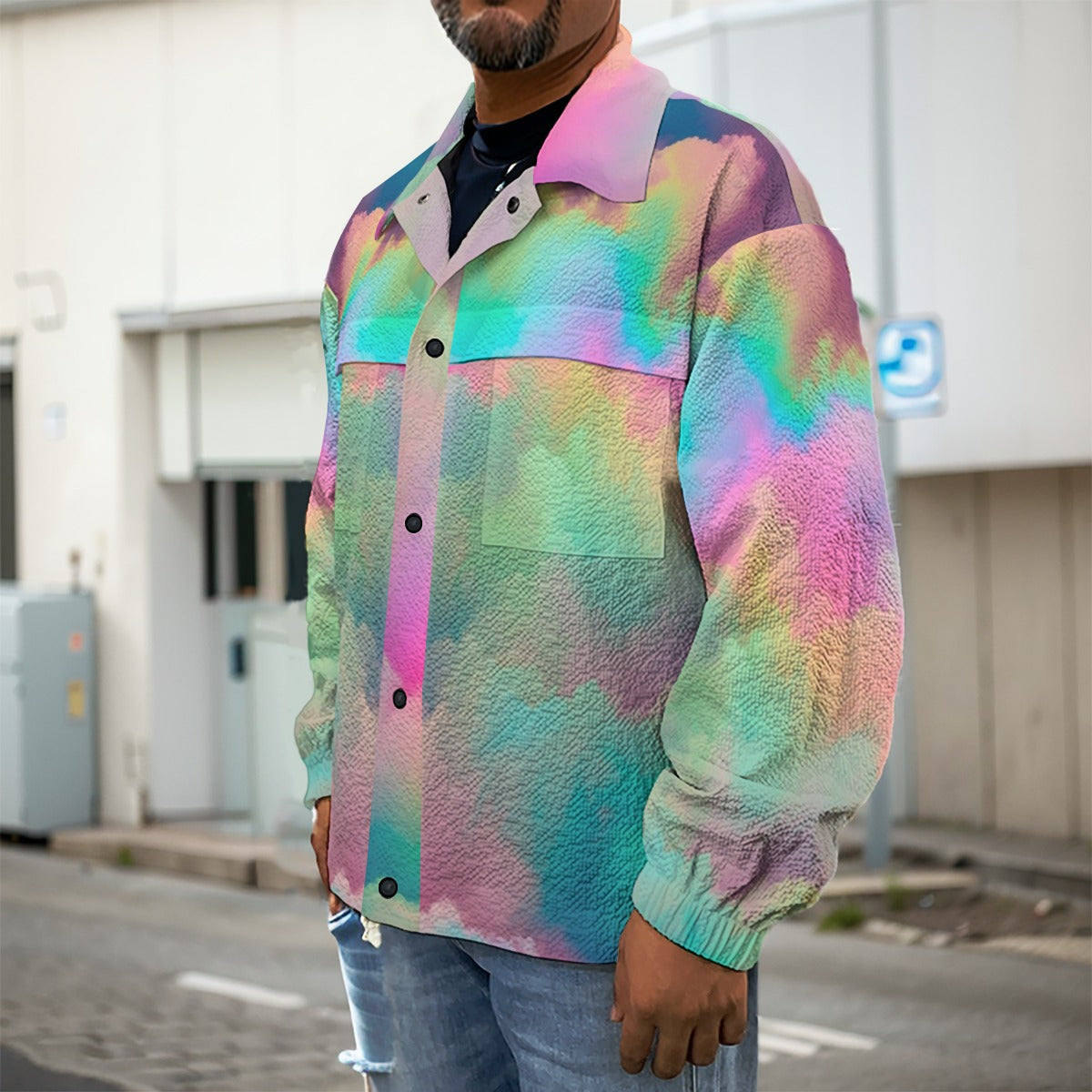 Men's Casual Lapel Jacket