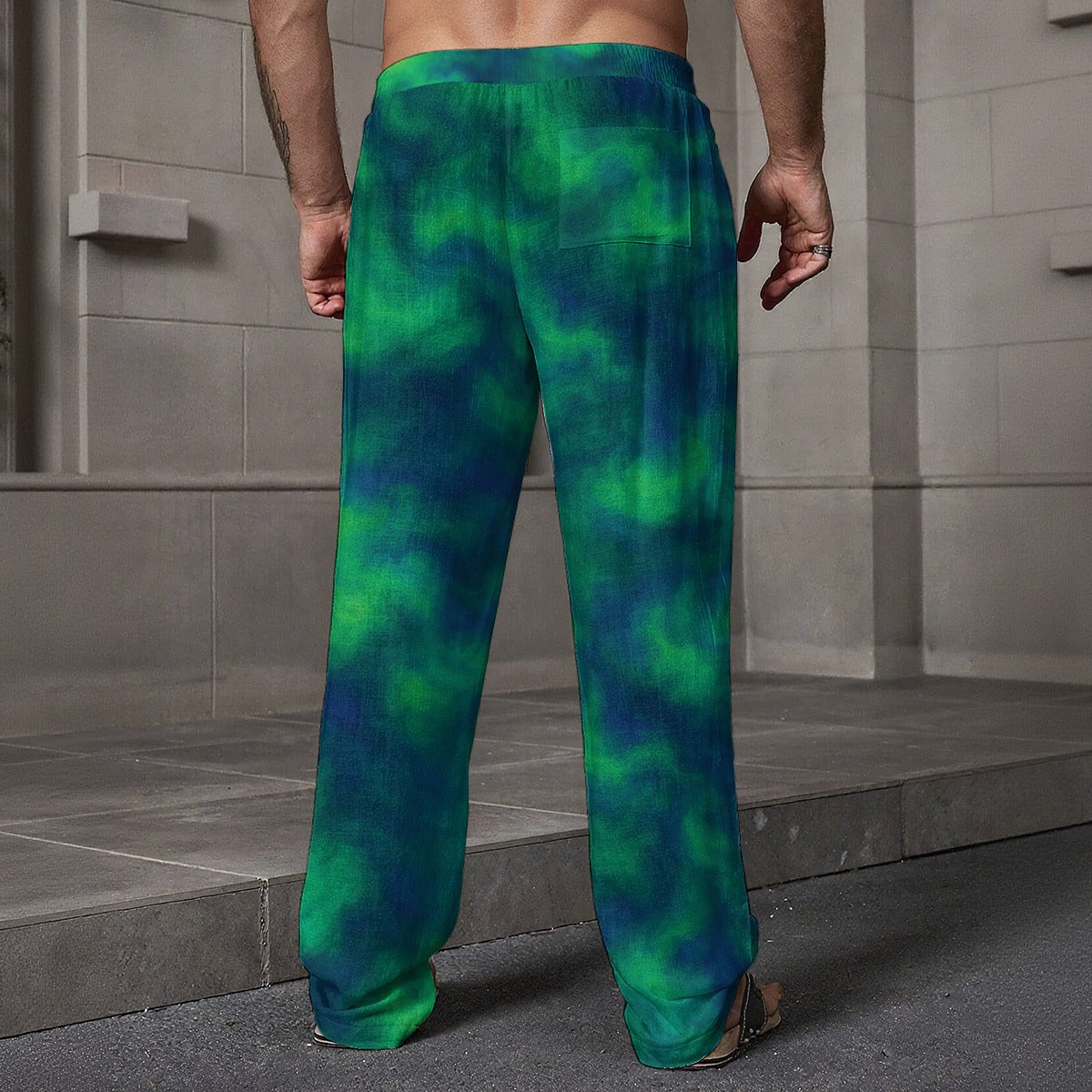 Men's Loose Casual Pants With Pocket