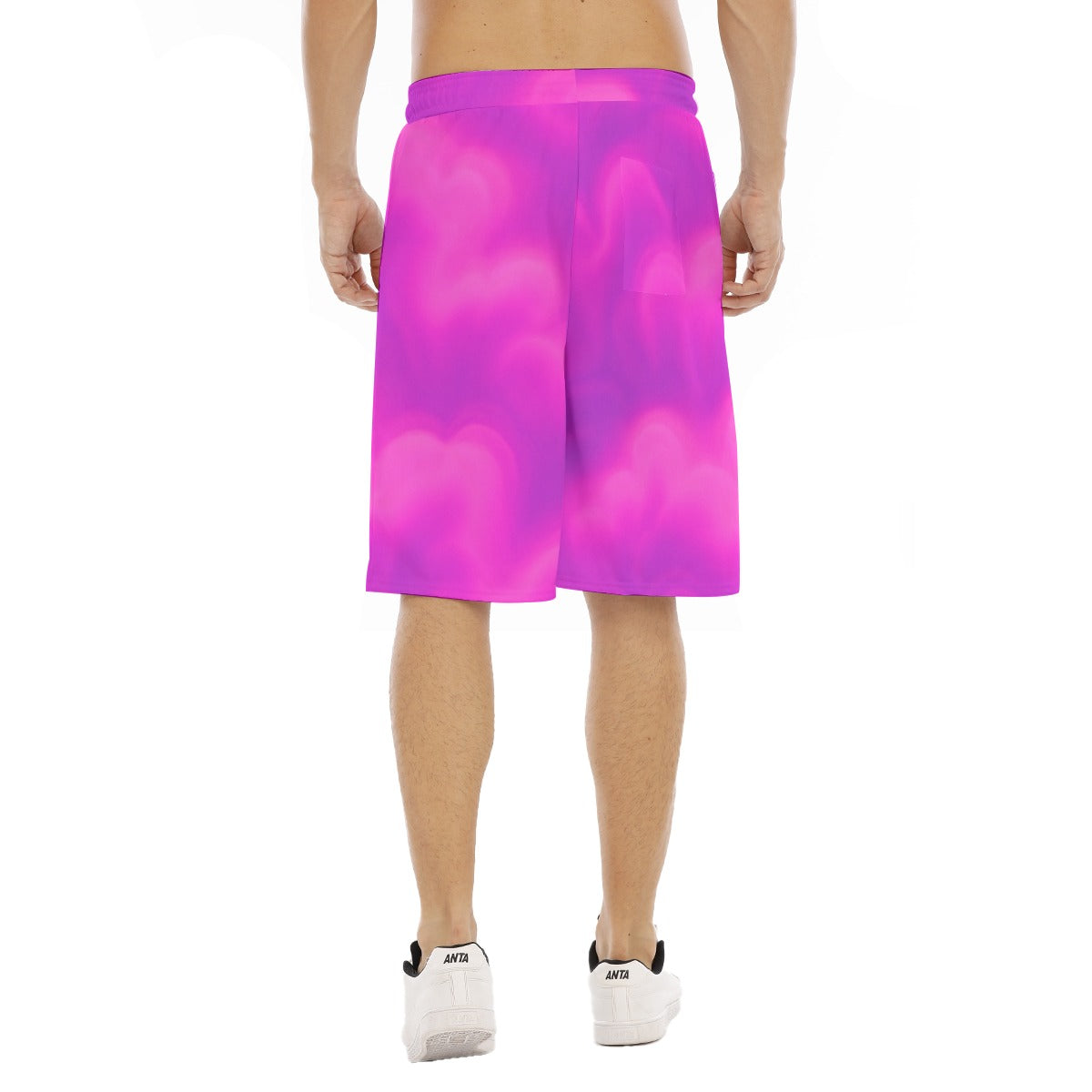 Men's Tether Loose Shorts With Pocket