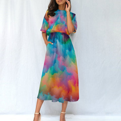 Women's Elastic Waist Dress