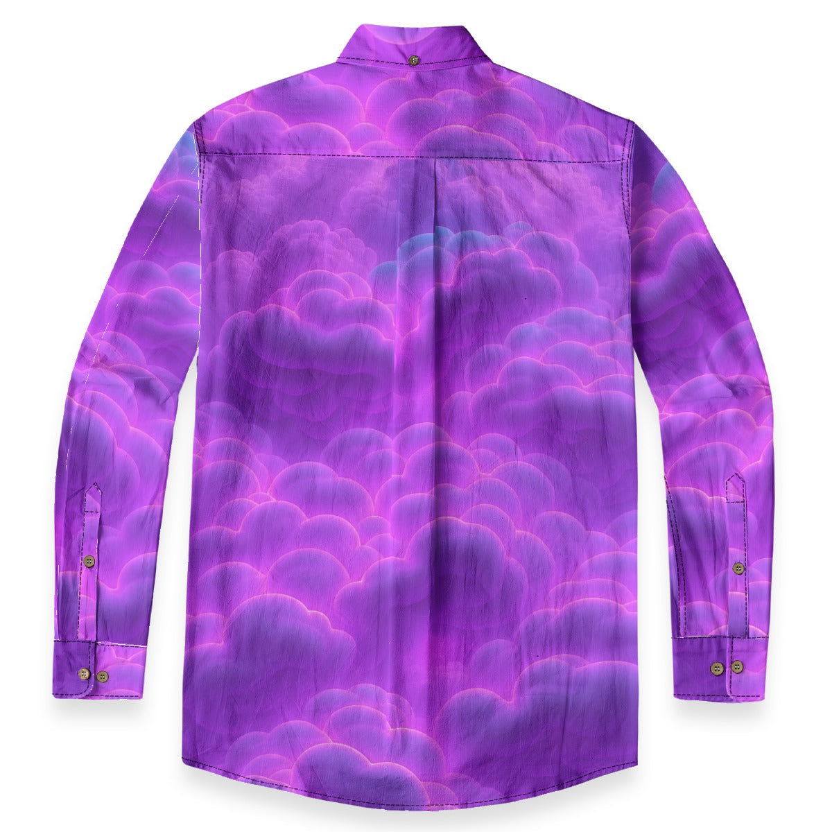 Men's Casual Lapel Long Sleeve Shirt|125GSM Cotton