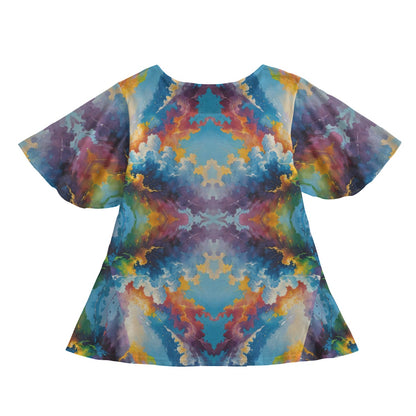 Women's Round Neck T-shirt With Short Sleeve