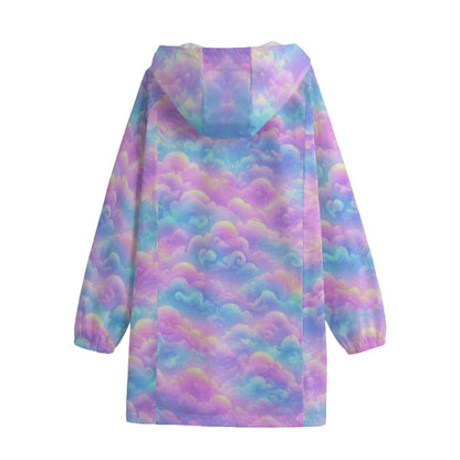 Unisex Windbreaker Long Jacket