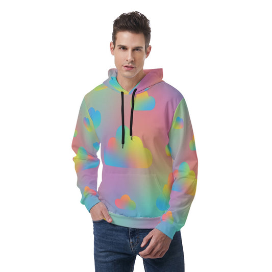 Men's Thicken Pullover Hoodie With Inner Hood