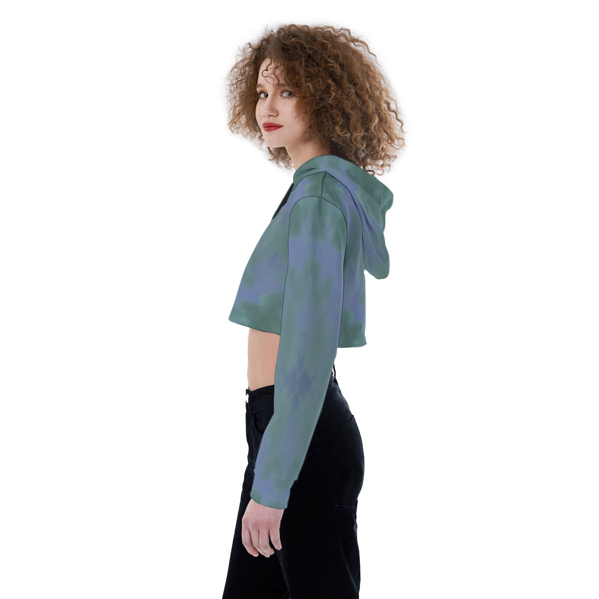 Women's Crop Top Hoodie