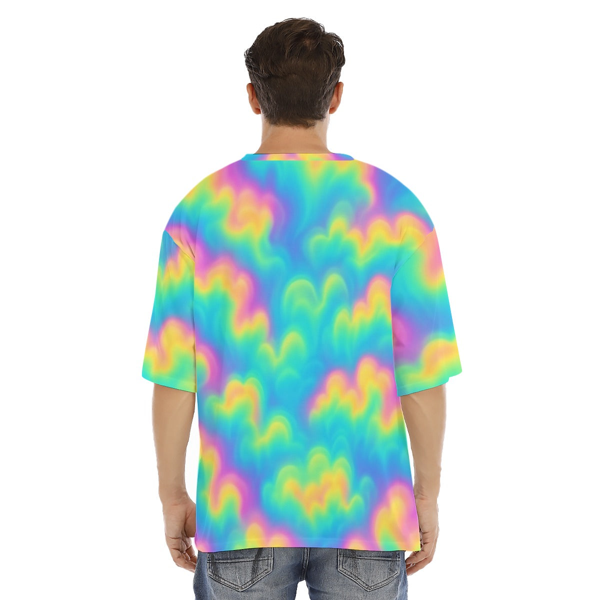 Men's Drop Shoulder T-shirt With Short Sleeve