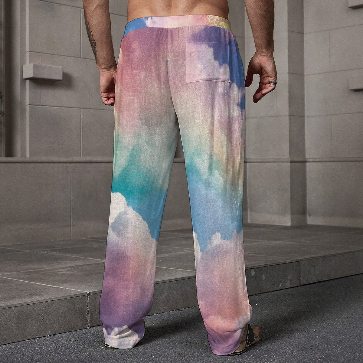 Men's Loose Casual Pants With Pocket