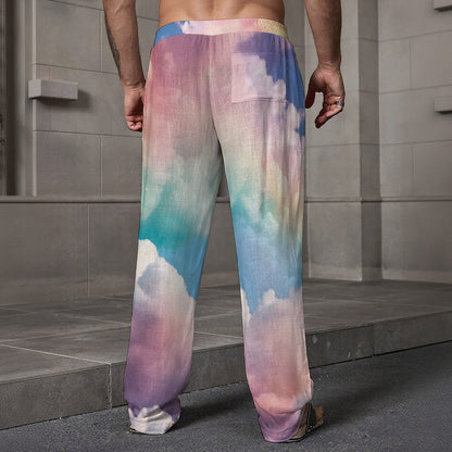 Men's Loose Casual Pants With Pocket