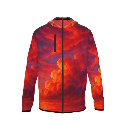 Men's Stylish Hoodie with Thumb Hole Design - view 1