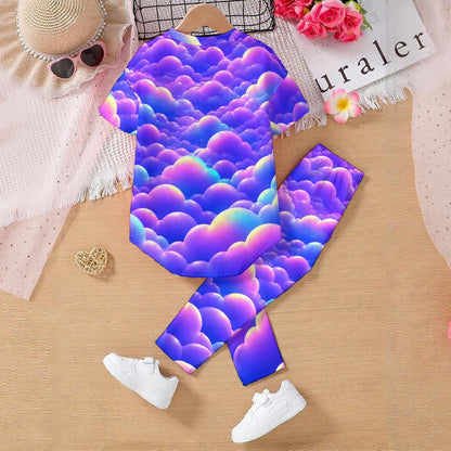 Kids' Casual Top and Pants Set