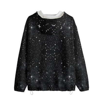 Unisex Pullover Jacket With Zipper Closure