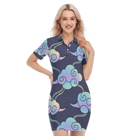 Women's Polo Collar Dress