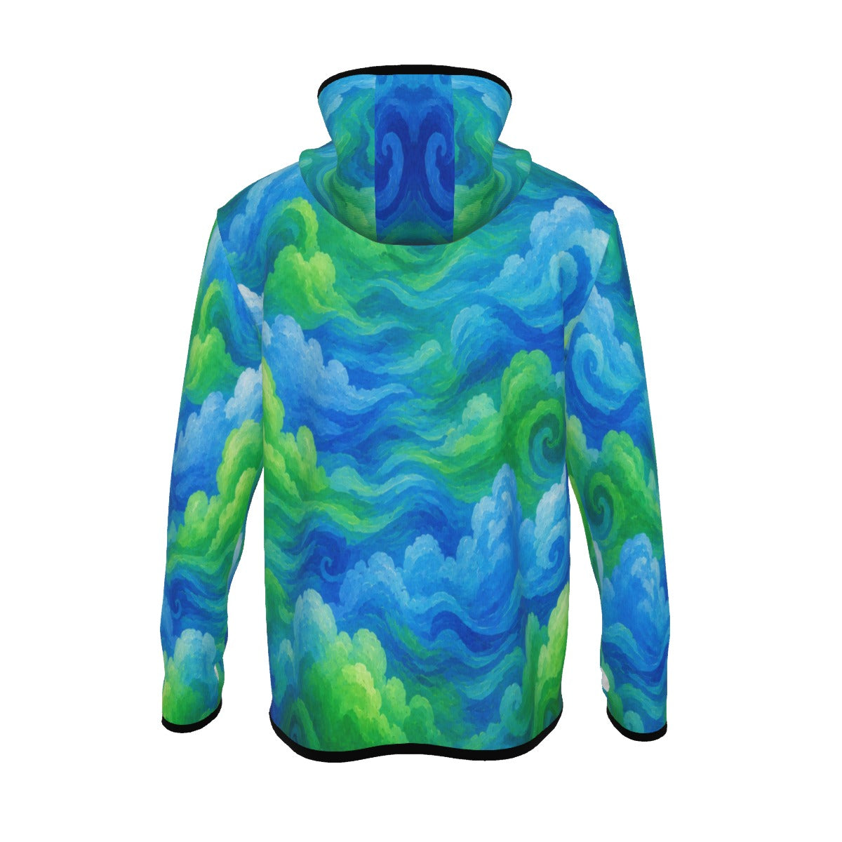 Men's Stylish Hoodie with Thumb Hole Design - view 2