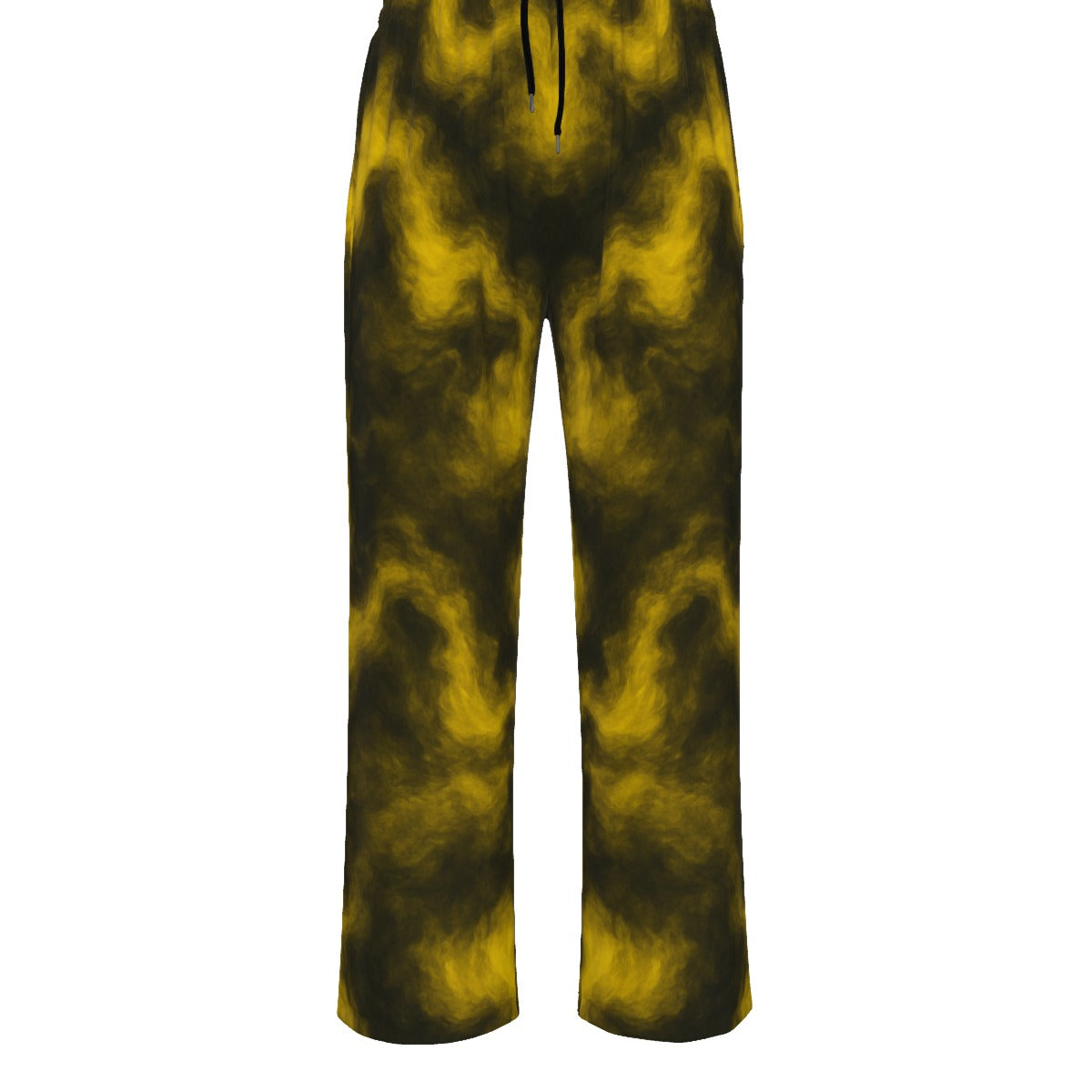 Unisex Knitted Fleece Wide Leg Pants