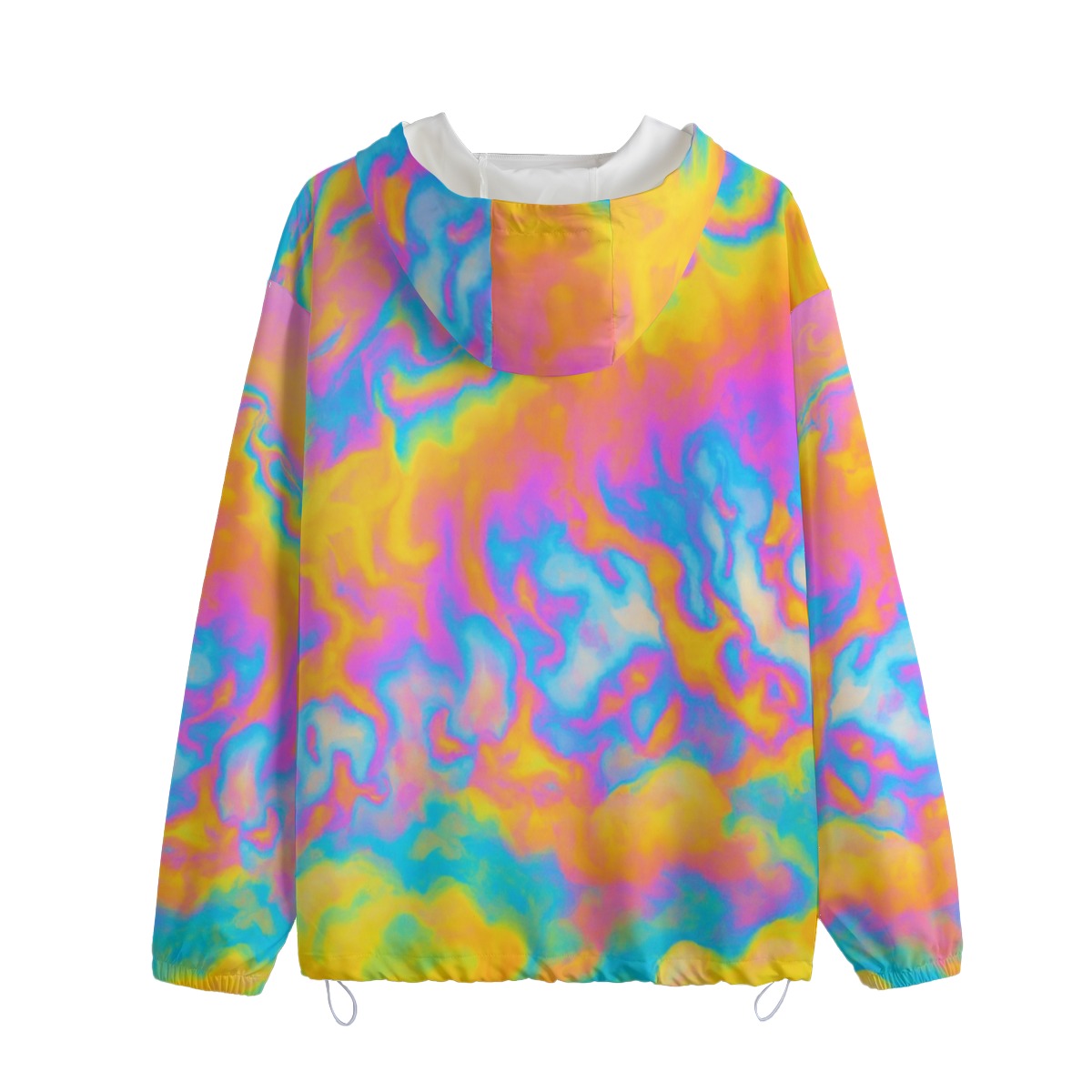 Unisex Pullover Jacket With Zipper Closure