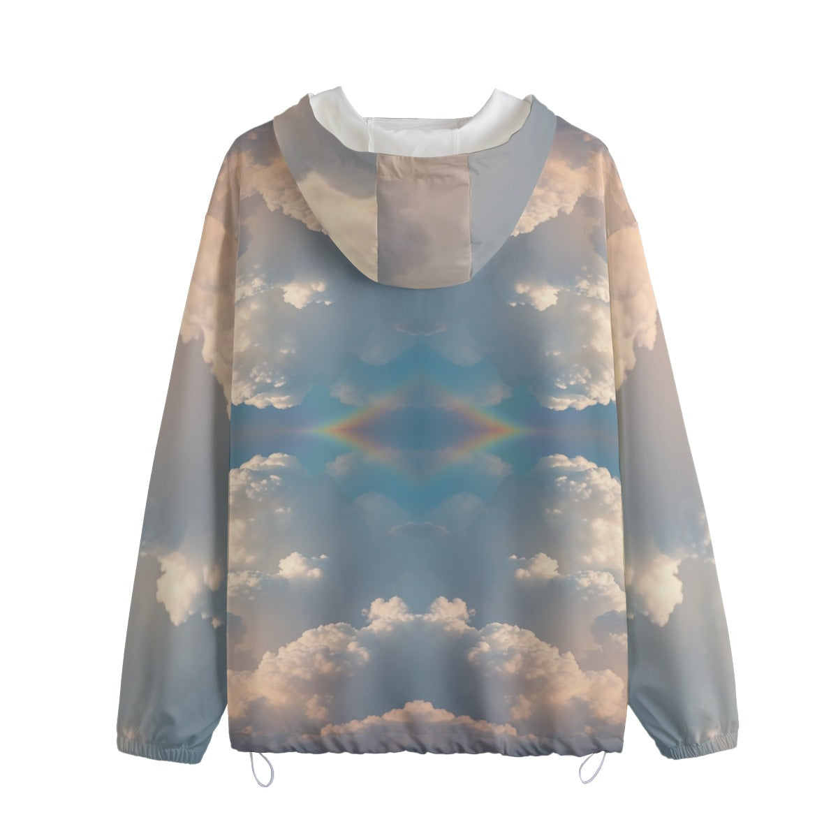Unisex Pullover Jacket With Zipper Closure