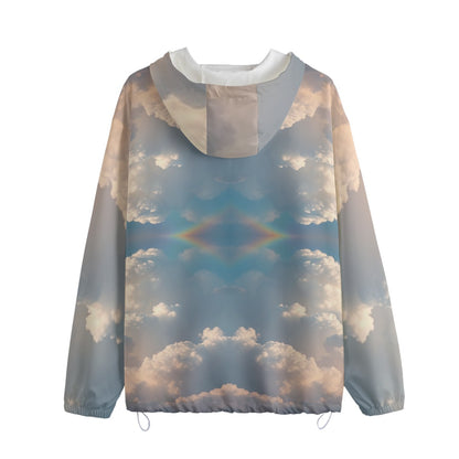 Unisex Pullover Jacket With Zipper Closure