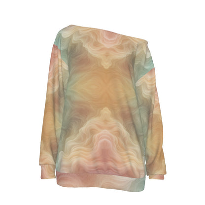 Women's Off-Shoulder Sweatshirt