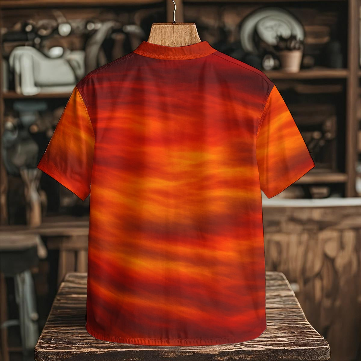 Men's Henley Shirt With Chest Pocket