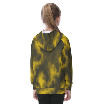 Unisex Kid's Raglan Pullover Hoodie