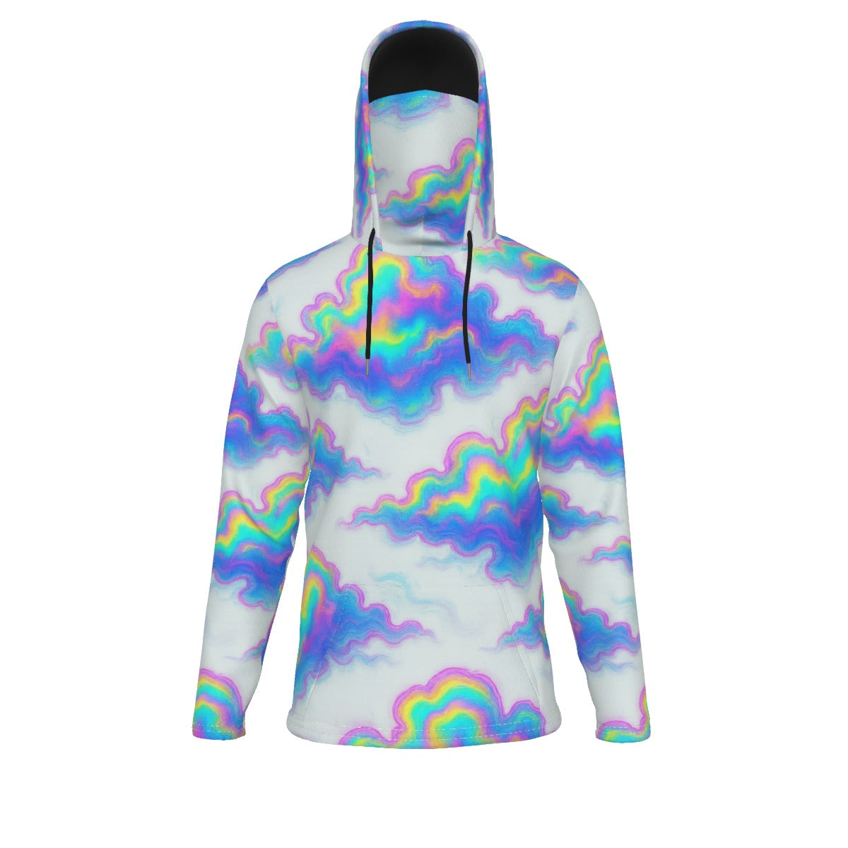 Men's Pullover Hoodie With Mask - view 1