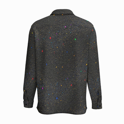 Men's Business Long Sleeve Pocket Shirt|115GSM Cotton poplin