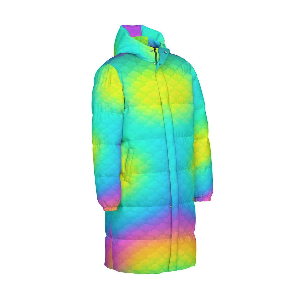 Unisex Long Down Jacket