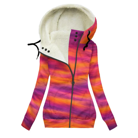 Women's Long Jacket With Fleece Lining