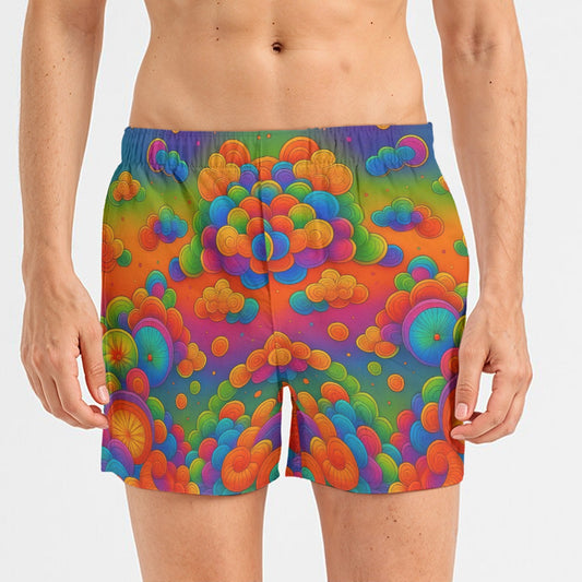 Men's Short Boxer Briefs|115GSM Cotton poplin