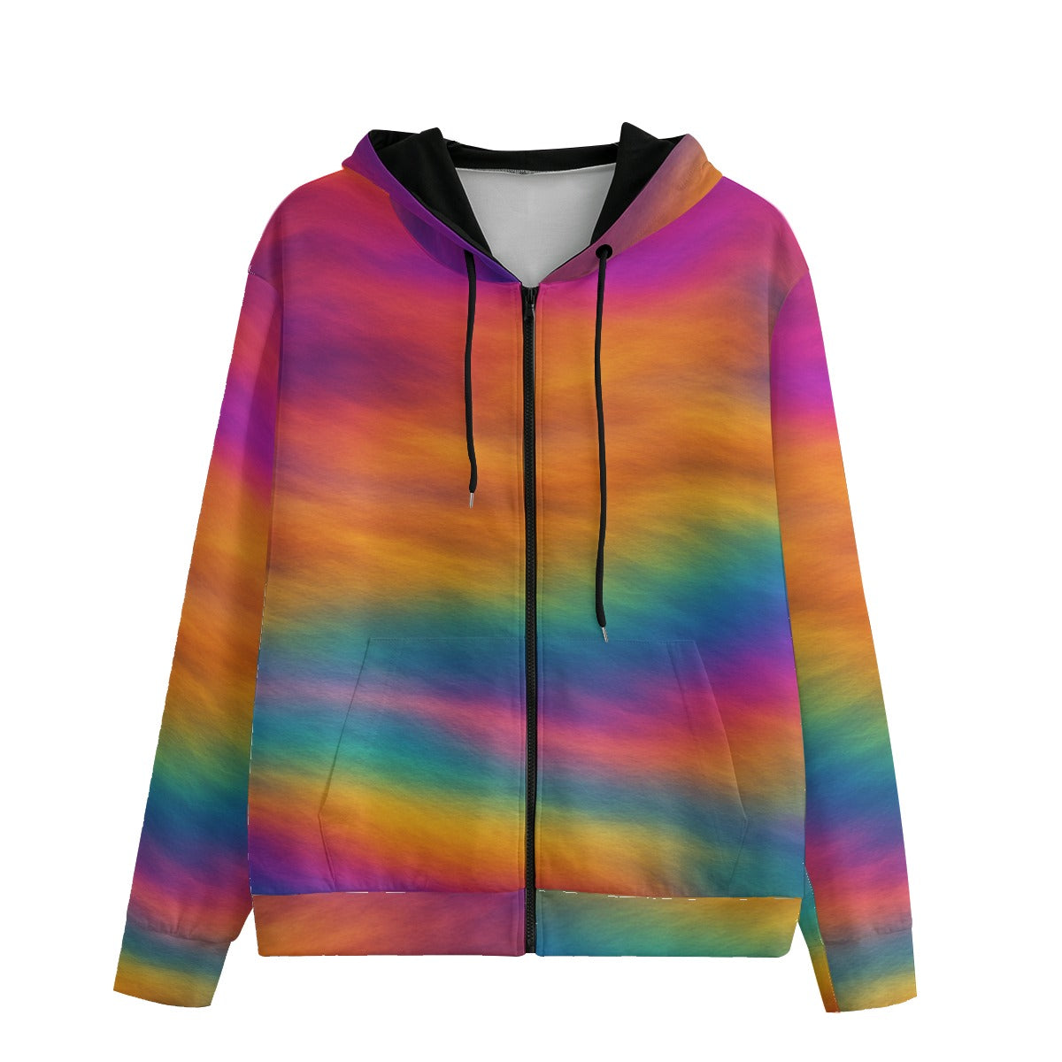 Unisex Zip Up Hoodie With Pocket | Interlock