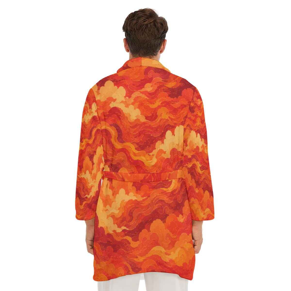 Men's Borg Fleece Robe by O’Nimbus – view 4