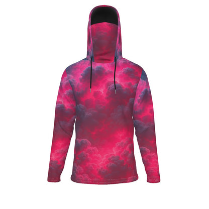 Men's Pullover Hoodie With Mask - view 1