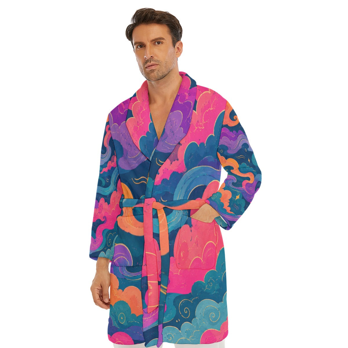 Men's Borg Fleece Robe by O’Nimbus