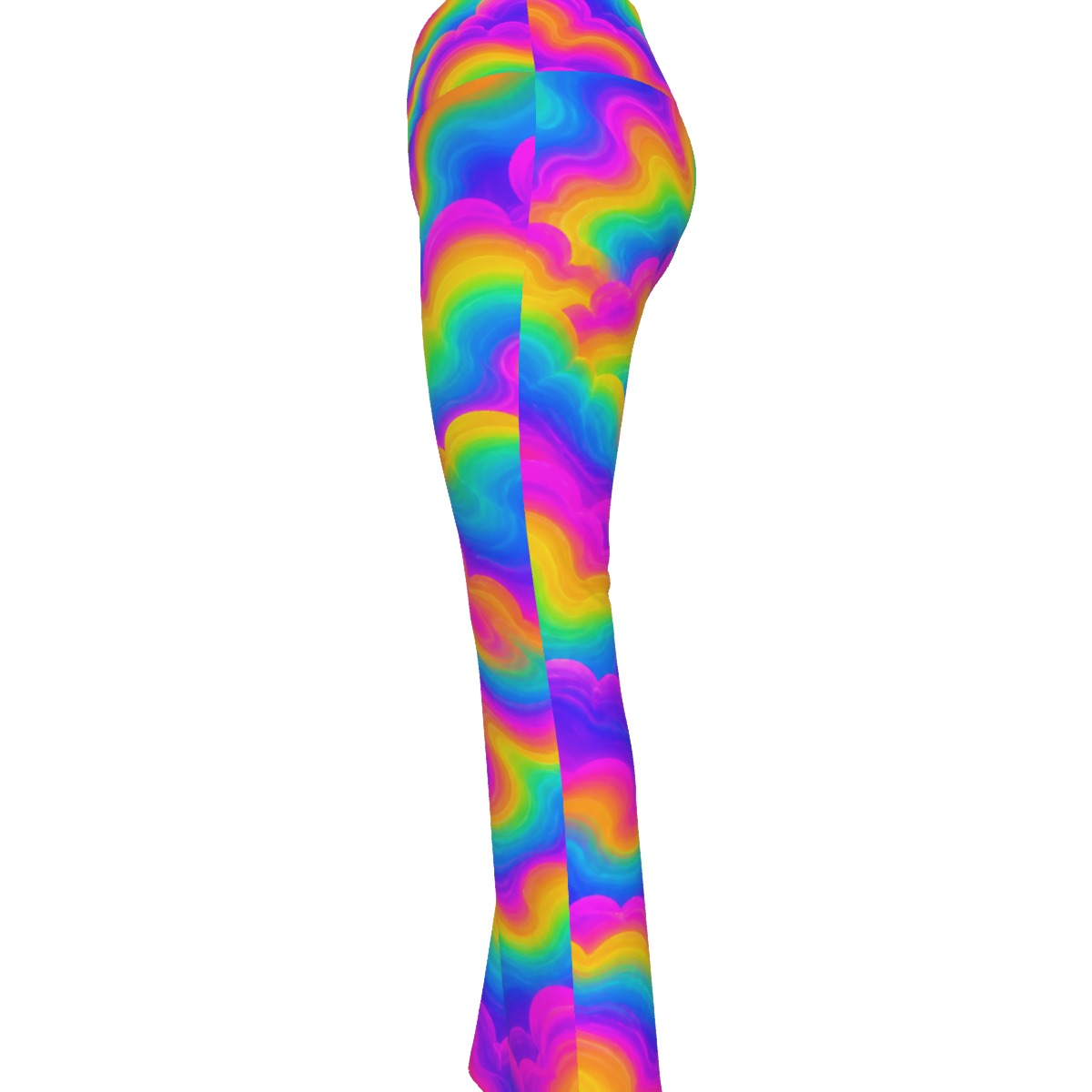 All-over print Women's Flare Yoga Pants