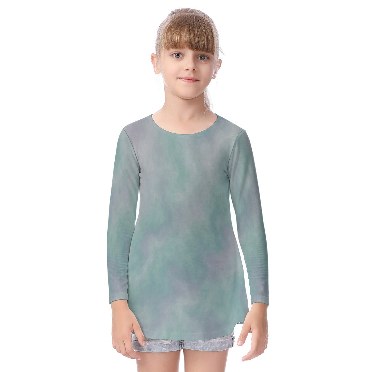 Unisex Kid's Long Sleeve O-neck T-shirt