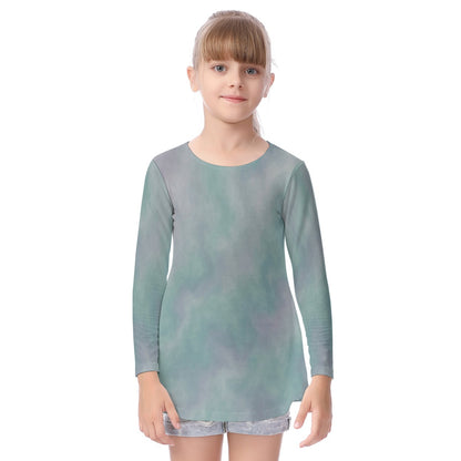 Unisex Kid's Long Sleeve O-neck T-shirt