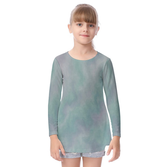 Unisex Kid's Long Sleeve O-neck T-shirt