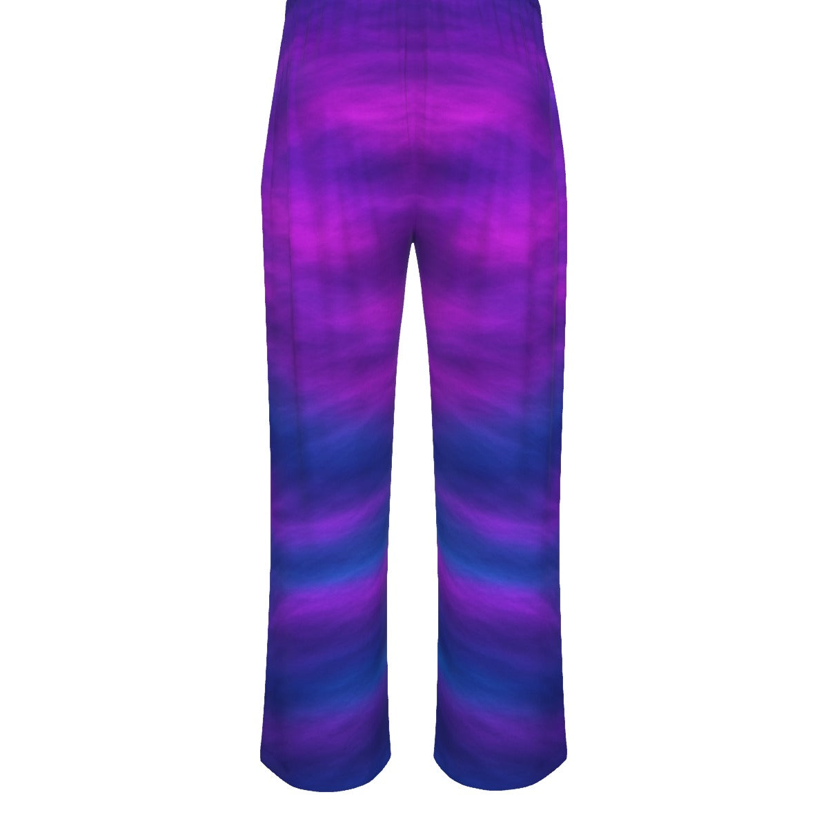 Unisex Knitted Fleece Wide Leg Pants