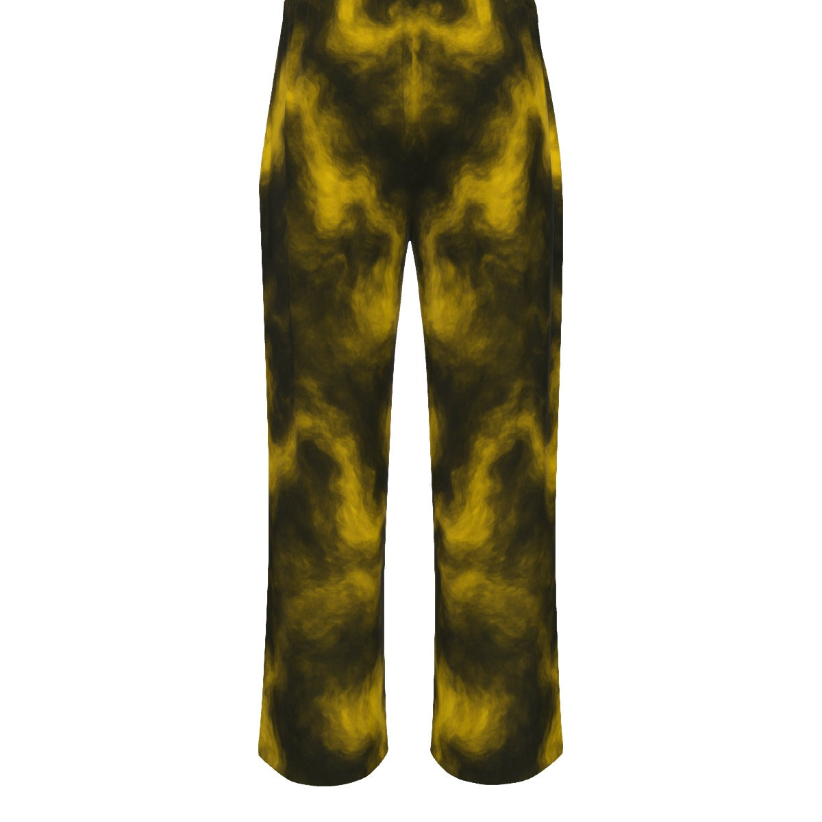 Unisex Knitted Fleece Wide Leg Pants