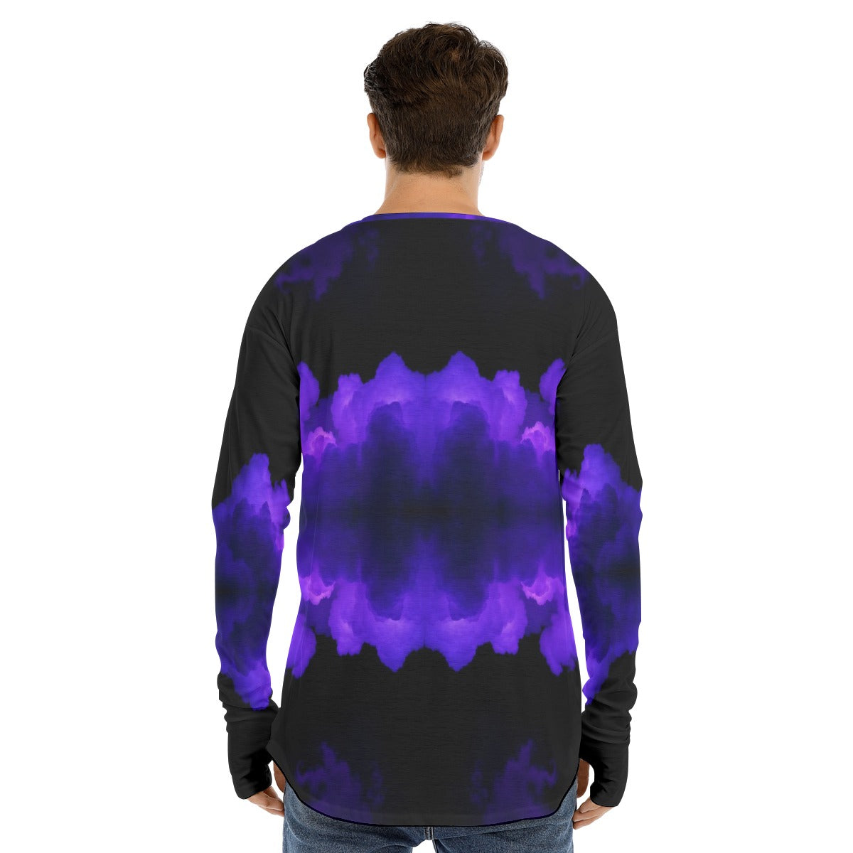 Men's Fingerless Long Sleeve T-shirt