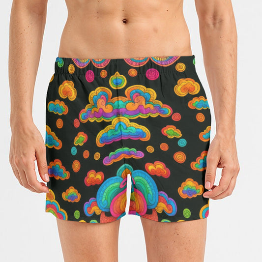 Men's Short Boxer Briefs|115GSM Cotton poplin