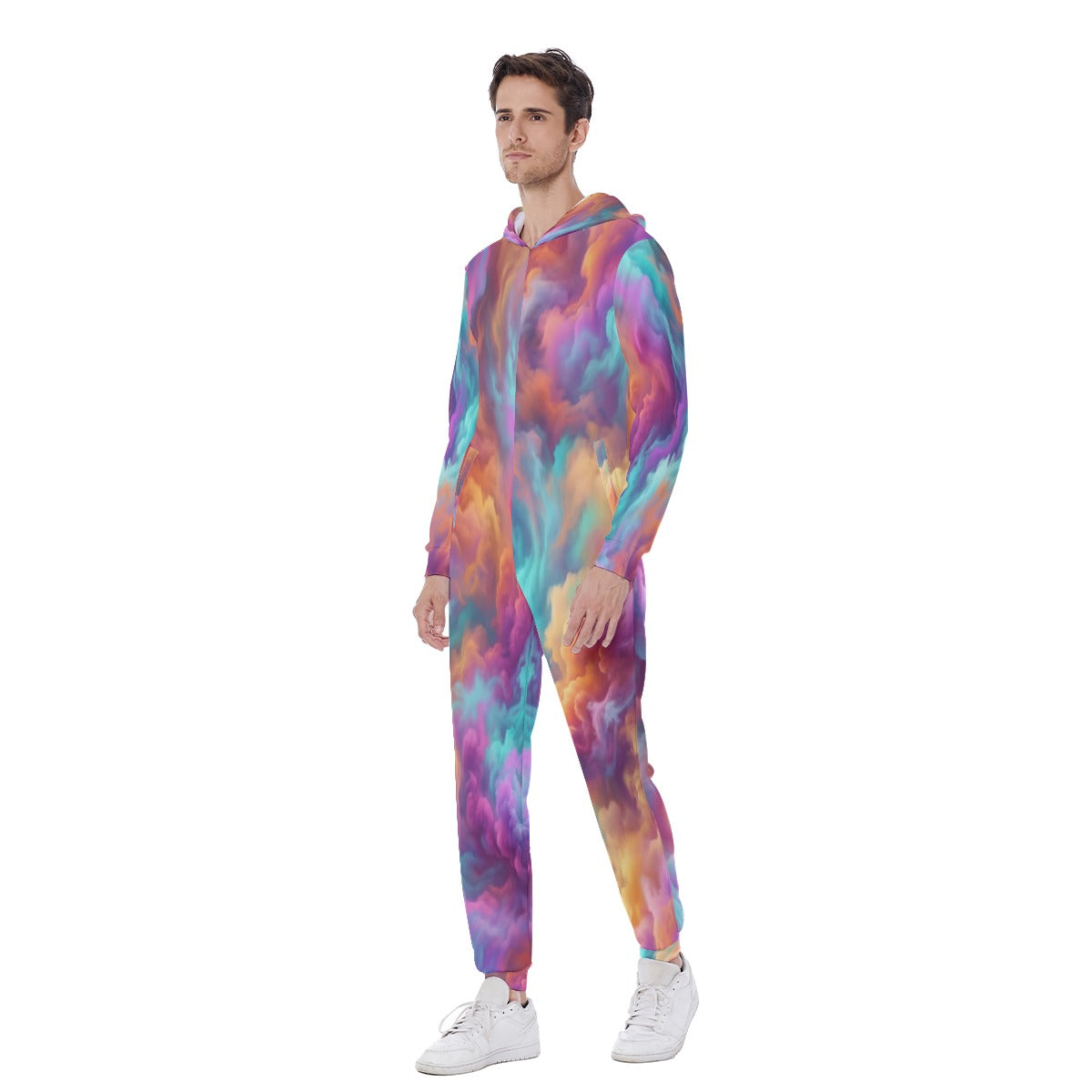 Men's Hooded Jumpsuit
