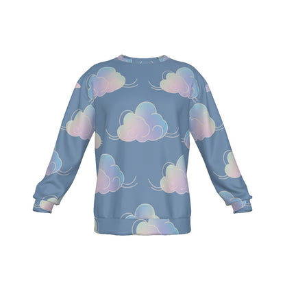 Men's Drop Shoulder Round Neck Long-Sleeved Sweatshirt