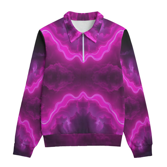 Unisex Lapel Sweatshirt | 310GSM Cotton