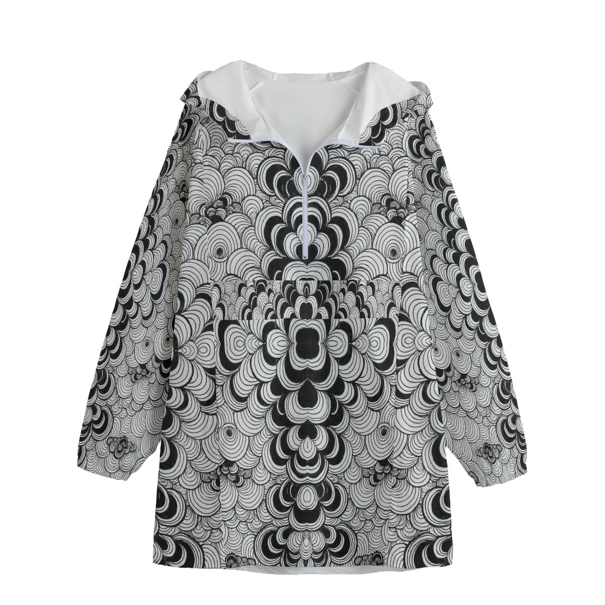 Unisex Windbreaker Long Jacket