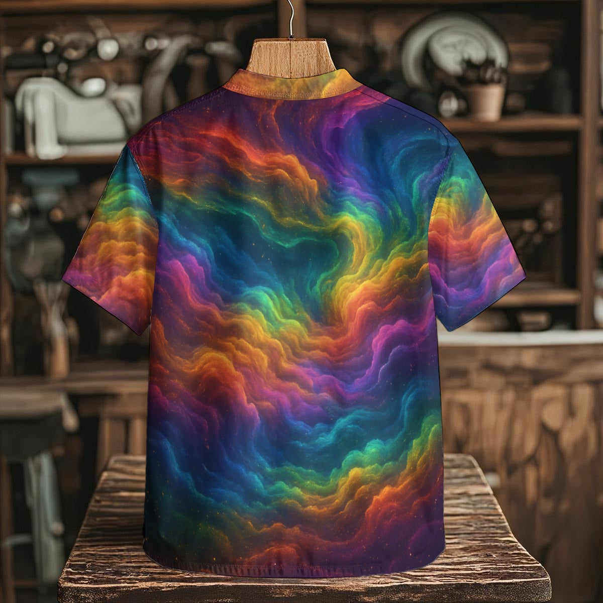 Men's Henley Shirt With Chest Pocket