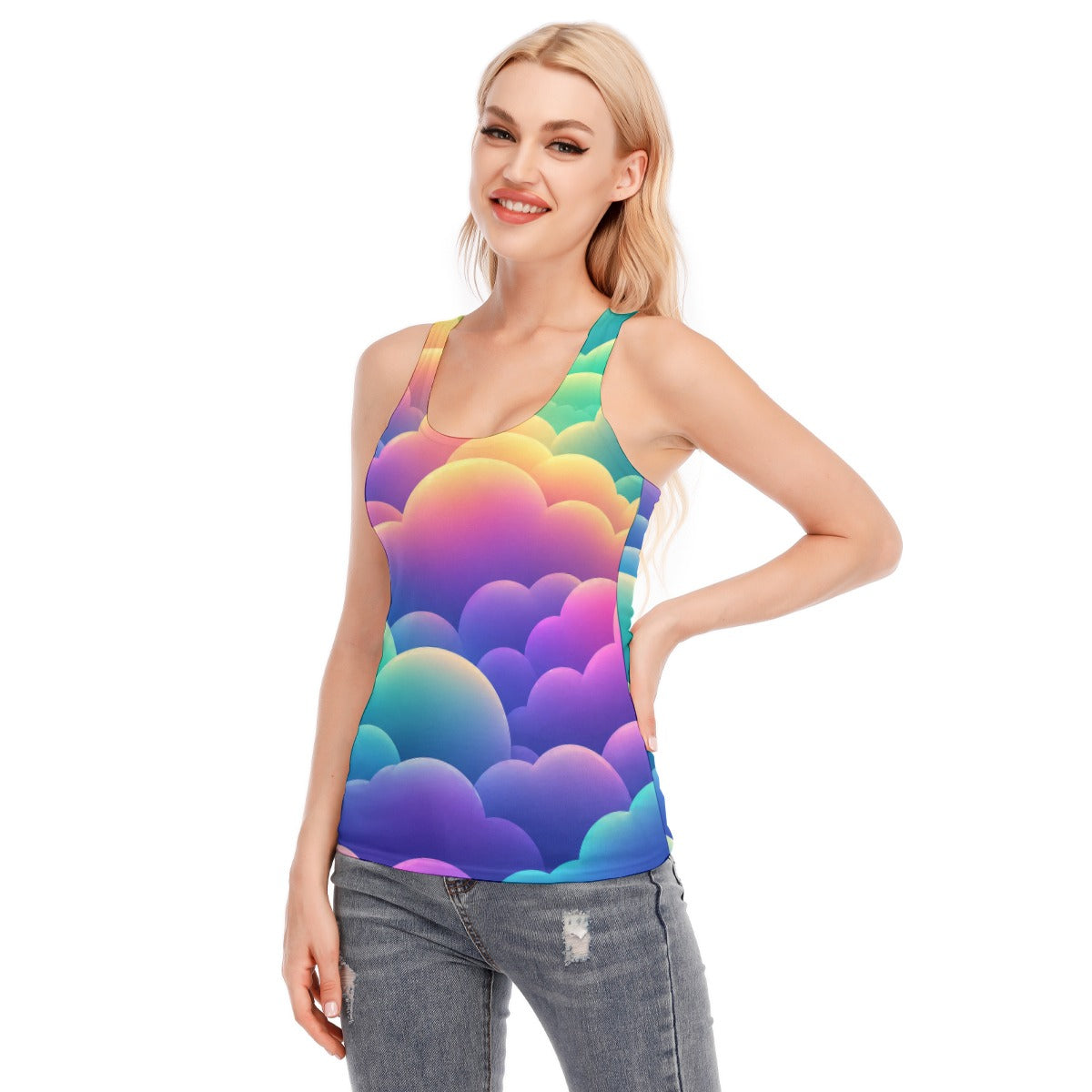 Women's Racer Vest | 190GSM Cotton